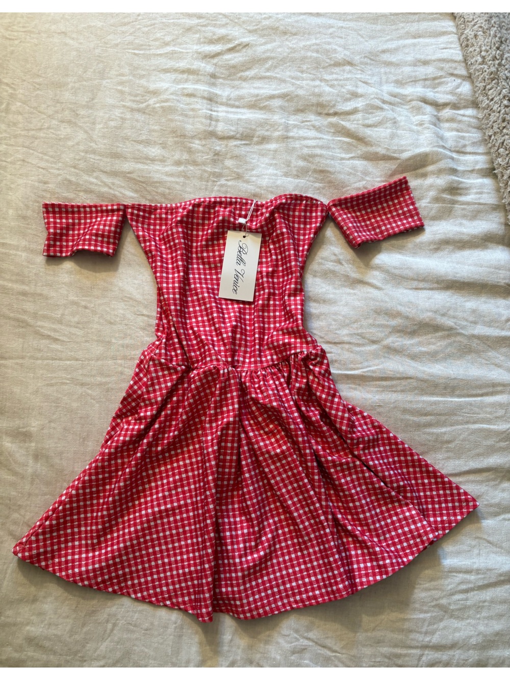 NWT Revolve Bella Venice Gingham Dress